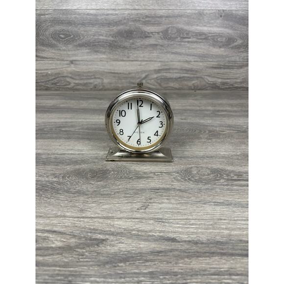 Westclox Big Ben Alarm Stainless Steel Desk Table Bedside Clock MCM Vintage - Picture 1 of 7